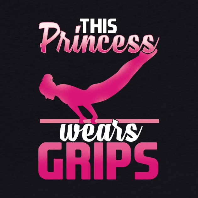 This Princess Wears Grips print Gym Workout by biNutz